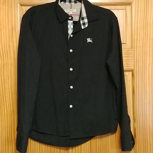 Men's Burberry shirt.
